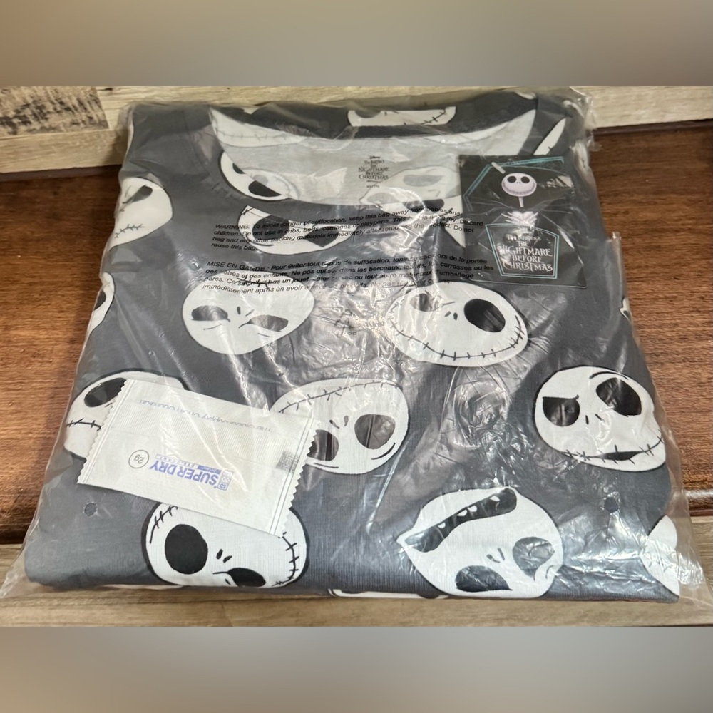 Cute 🥰 Disney Nightmare Before Christmas Men’s  Sleep Set, 2-piece  Size XXL